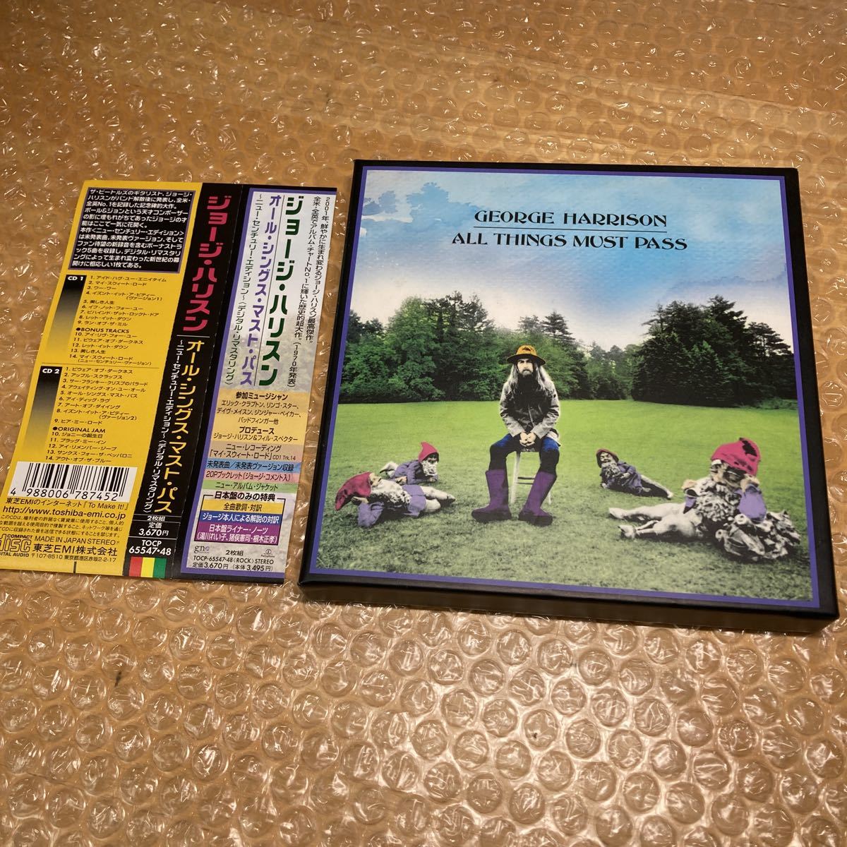 【安い，格安】 CD ジョージ ハリスン オール シングズ マスト パス 2枚組 ニュー センチュリー エディション デジタル リマスタリング 国内盤(George Harrison)｜売買されたオークション情報、yahooの商品情報を G