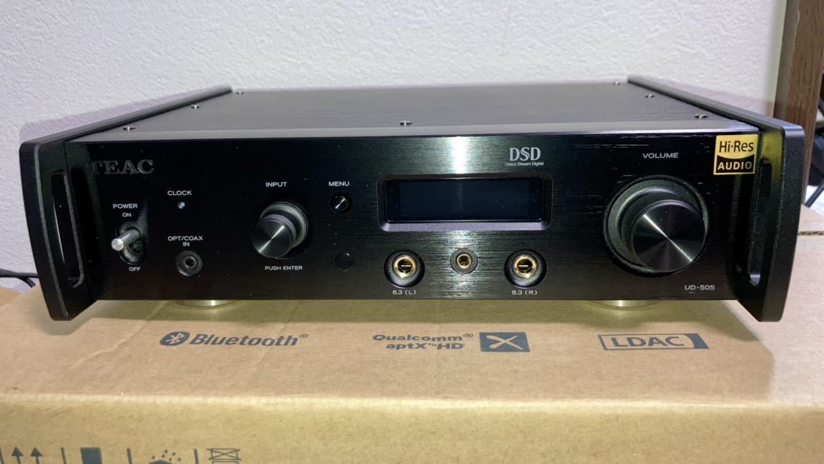 TEAC DAC ヘッドホンアンプ UD-505 ブラック TEAC UD-505 ブラック