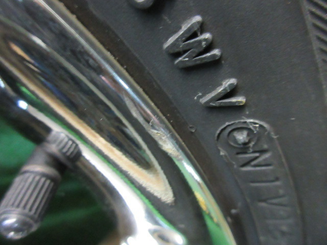 RAYS製 日産 純正 オーテック 16インチ 16x6J PCD114.3 +45 5H 195/60R16 4本　C25/C26/C27 セレナ B30 ラフェスタ等　　2022.1.12.O.8-A50 日産 オーテック 16インチ ウイングロード等 33996C バリ山
