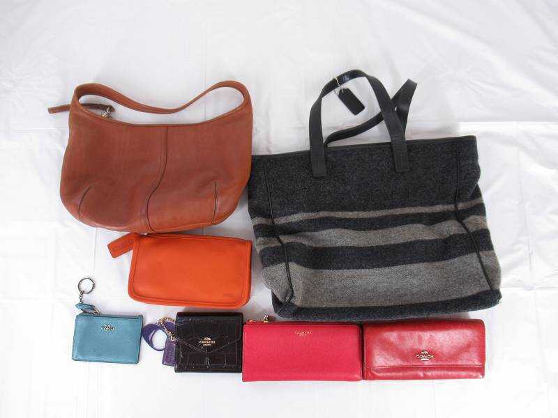 1円 難あり品有 コーチ バッグ 財布 チャーム 等 大量セット BV491 コーチ COACH 財布 グッチ 難あり品有 さくらんぼ