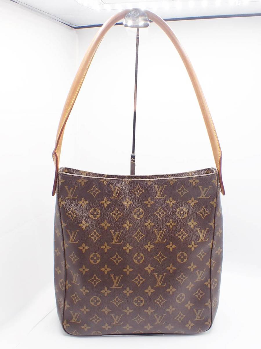 驚きの破格値，定番 1円 LOUIS VUITTON ルイヴィトン ショルダーバッグ ルーピングGM モノグラム キャンバス ブラウン M51145(ショルダーバッグ)｜売買されたオークション情報、yahooの商品情報をアーカイブ公開 - オー かばん、バッグ
