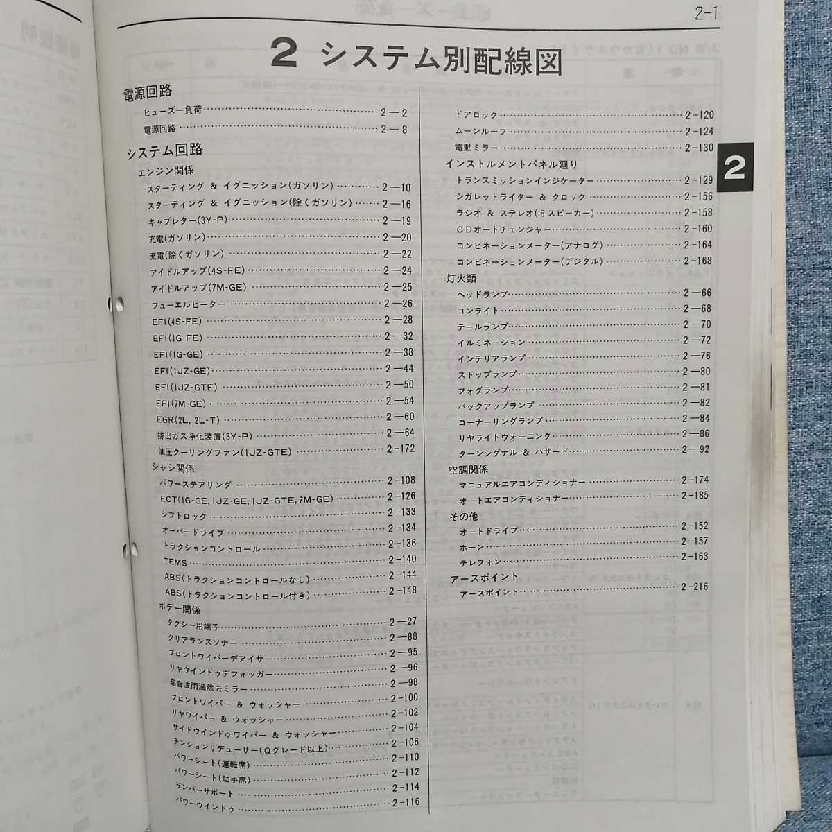 マークⅡ チェイサー クレスタ 配線図集 追補版 E-SX80 GX81 JZX81 Q