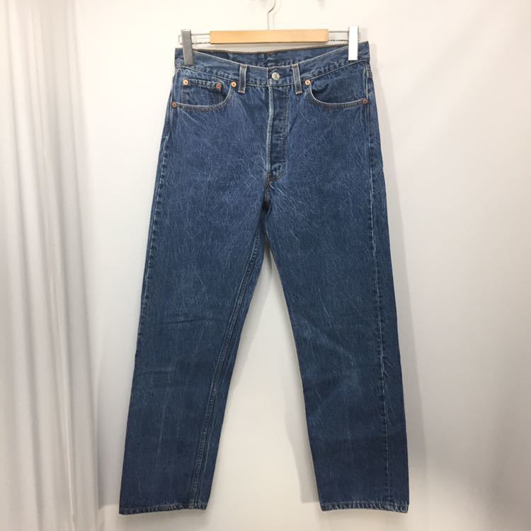 限定SALE，人気セール 格安 90's Levi's 501XX リーバイス デニムパンツ ジーンズ ジーパン 米国 USA製 34&times;33 古着 ビンテージ ヴィンテージ メンズ C-277(W34)｜売買されたオークション情報、yahooの商品情報をア W34