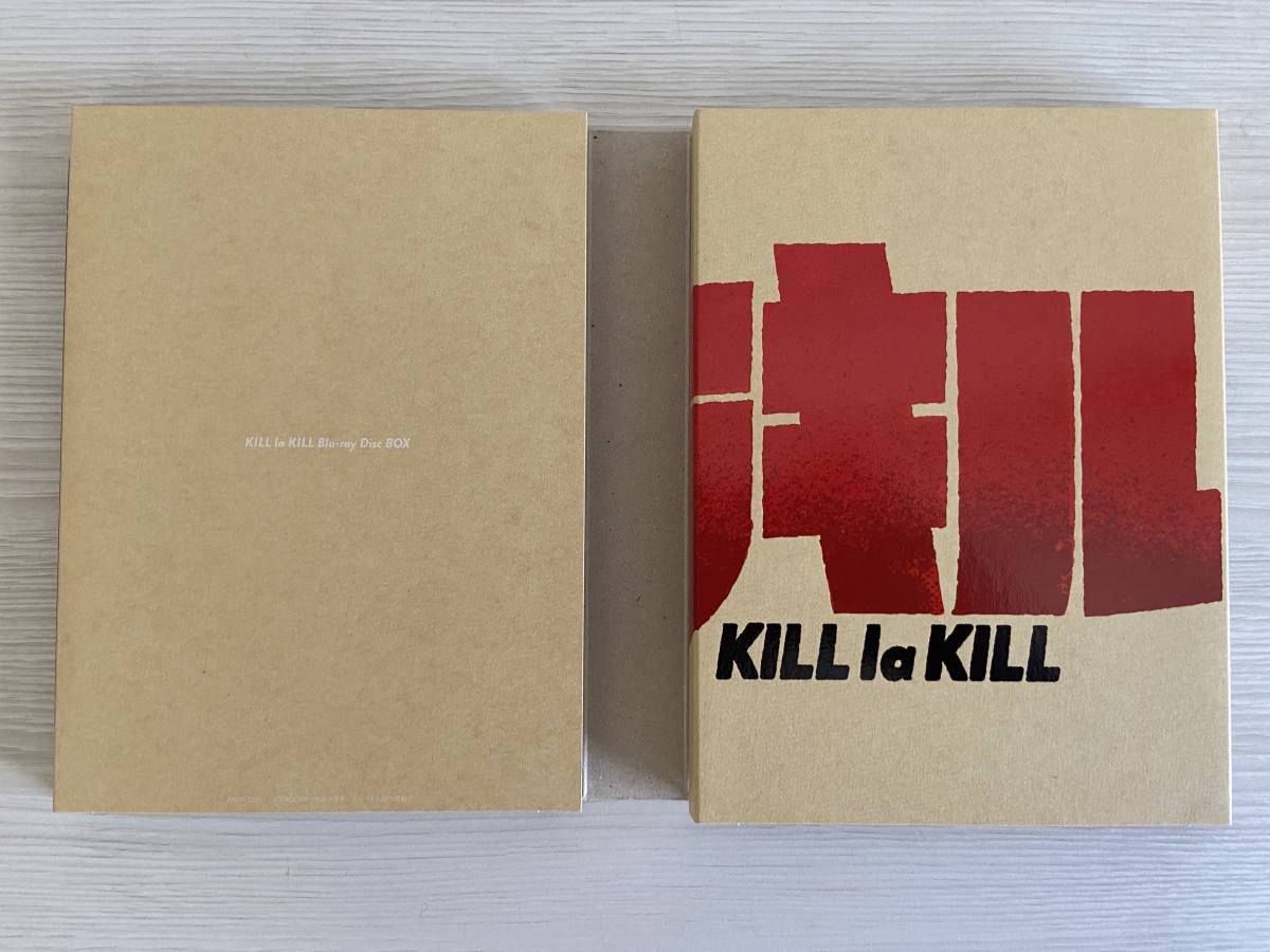 送料無料/開封のみ】キルラキル Blu-ray Disc BOX 完全生産限定版 開封 