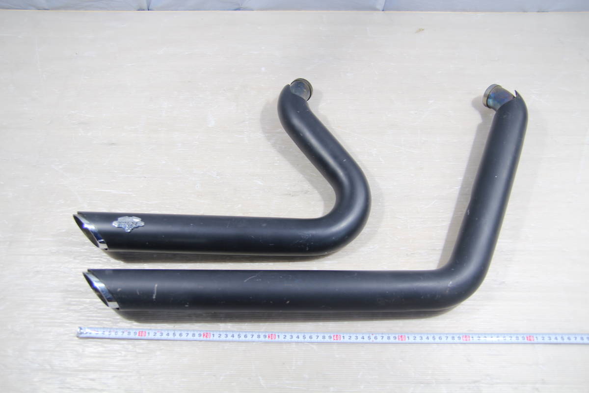 中古 ジャンク品 ハーレー 車種不明バンス＆ハインズマフラー 検