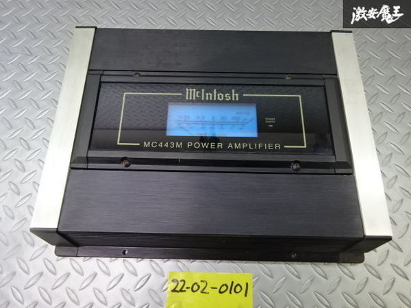 売り切り 最落無し mcintosh マッキントッシュ パワーアンプ