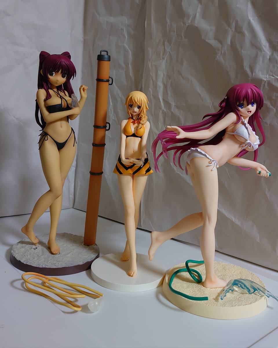 HOT，低価 グリザイアの果実 周防天音 ISインフィニット ストラトス シャルロット デュノア ToHeart2 向坂環 水着 現状品 フィギュア ３体セット(コミック、アニメ)｜売買されたオークション情報、yahooの その他