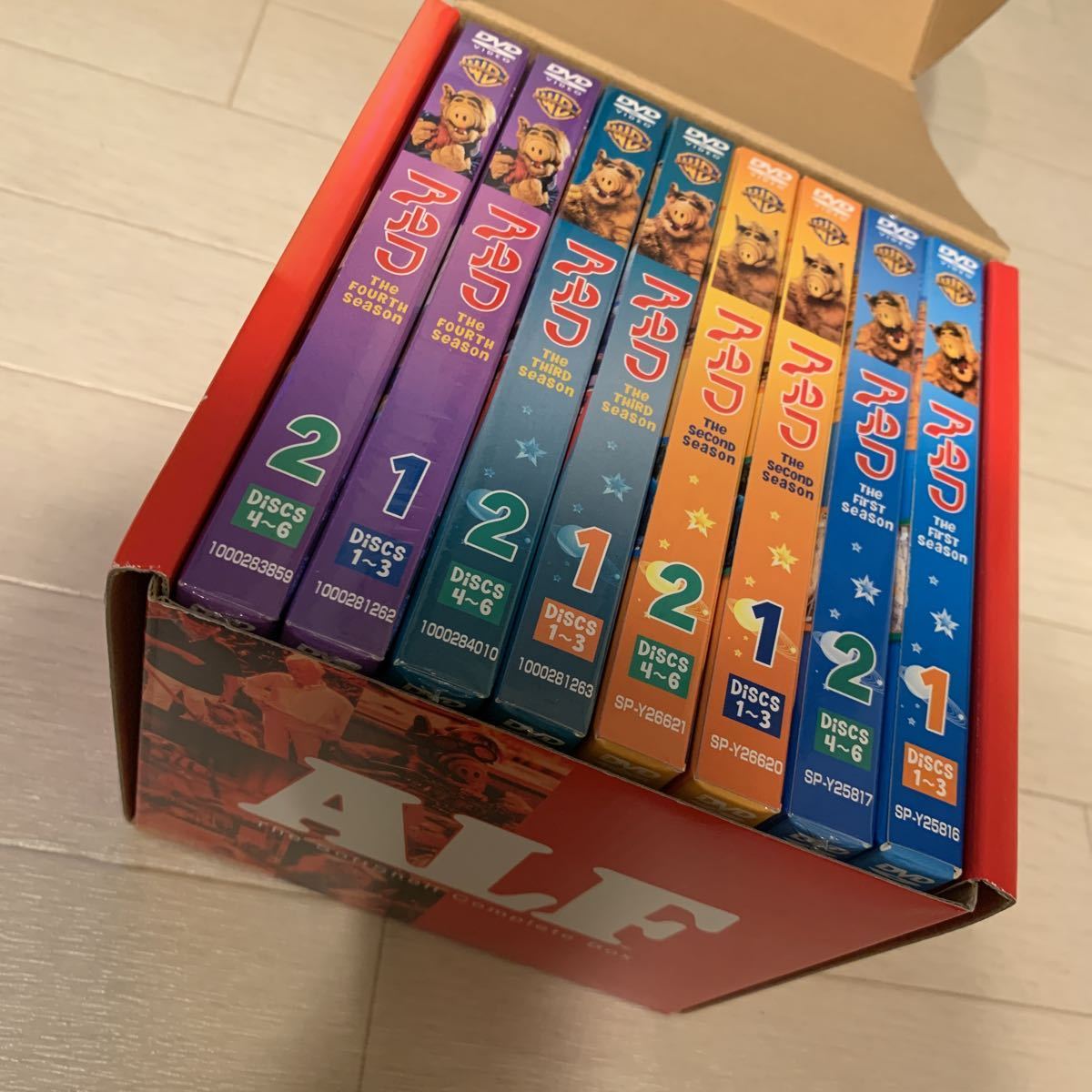 返品送料無料 アルフ 〈シーズン1-4〉 コンプリートDVD BOX（24枚組