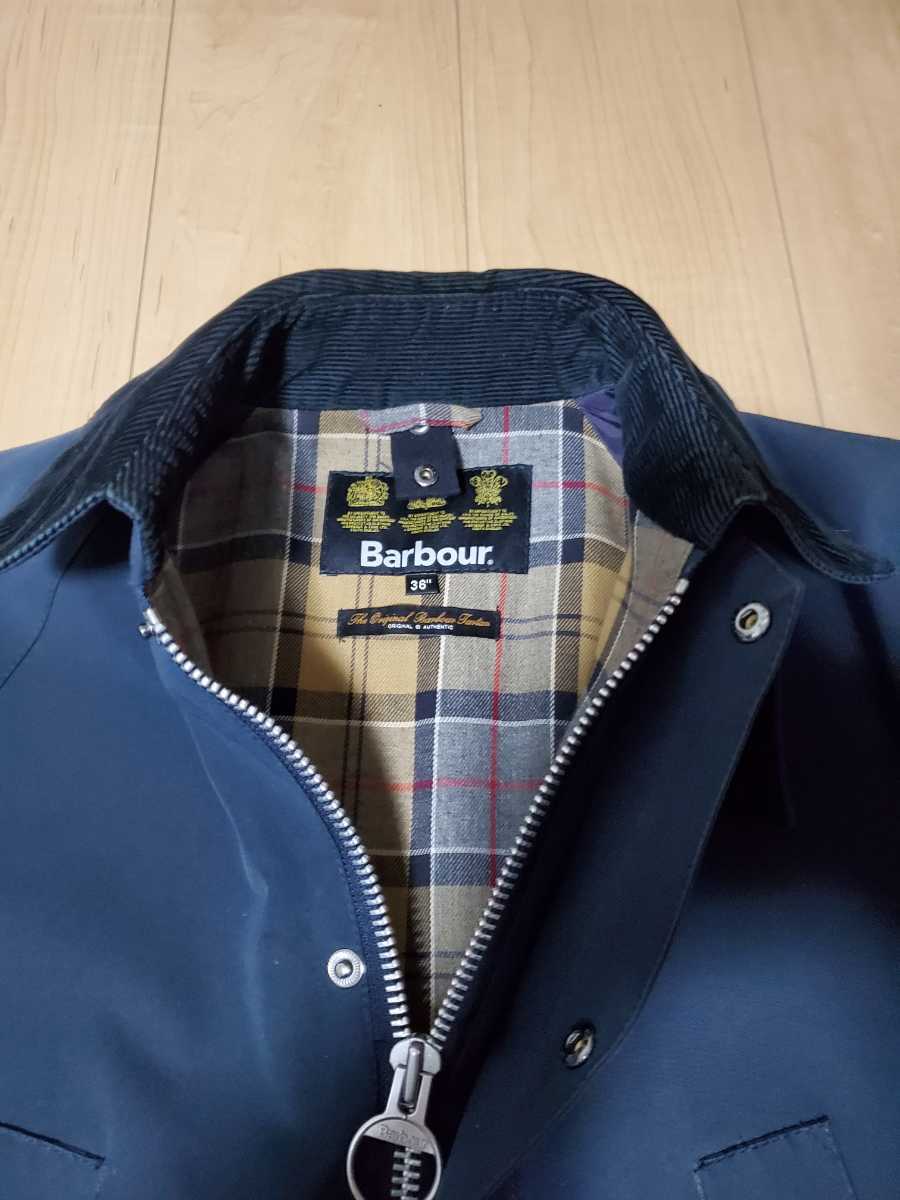Barbour バブアー ビデイルSL ネイビー ノンオイル 36 バブアー