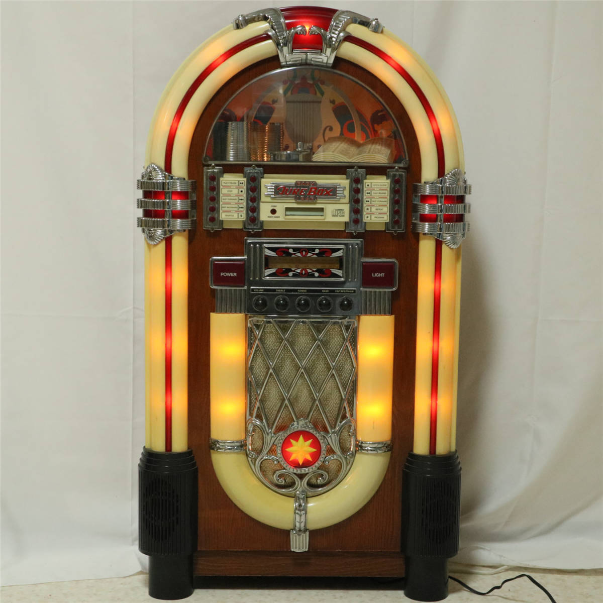大型 ジュークボックス CDラジオ BABY JUKE BOX 1946 ジャンク品 要 