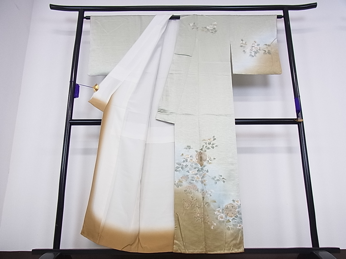暈し染め 正絹 逸品 金彩 枝花文 平和屋着物□訪問着 平和屋着物○訪問着 三越扱い CABF6768ou 駒刺繍 飾花文 平和屋着物▽訪問着 AABI5824fw 公式通販 AAAZ9281fy 草花文