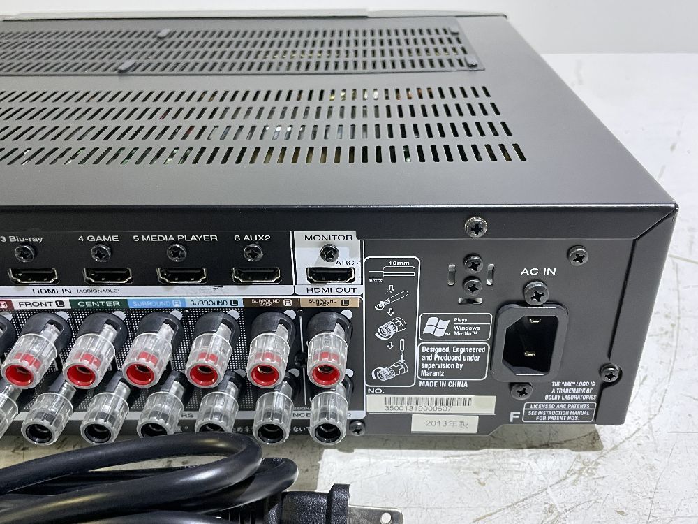 Marantz NR1607 AVサラウンドレシーバー（MARANTZ NR1605/FB