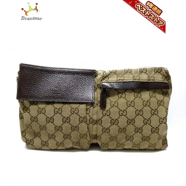 Gucci ボディバッグ・ウエストポーチ ベージュ/赤　28566 Gucci ボディバッグ・ウエストポーチ ベージュ/赤 28566 Gucci ボディ