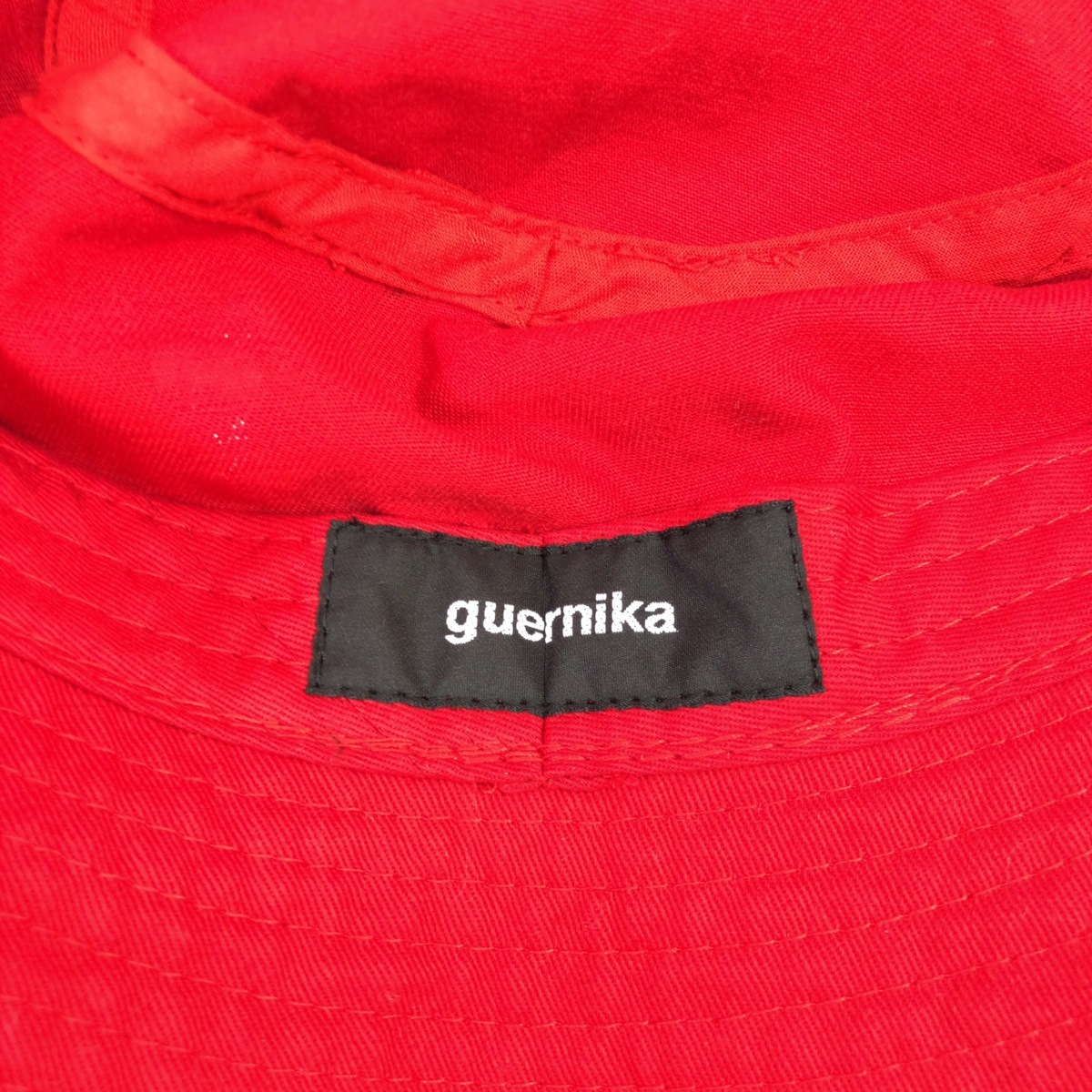 未使用に近い guernika ゲルニカ HAND PAINTED HAT ハンド ペイント 