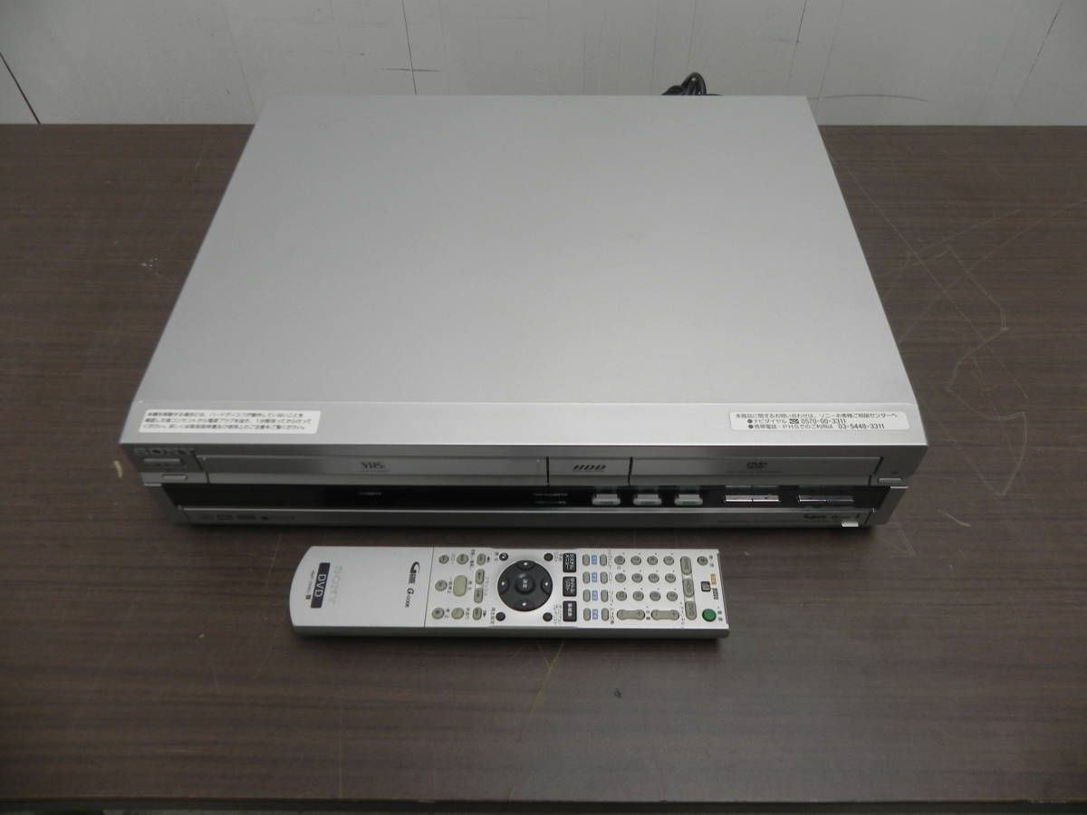 SONY ソニー VHS DVD HDD RDR-VH85 06年製 一体型ビデオ DVDレコーダー