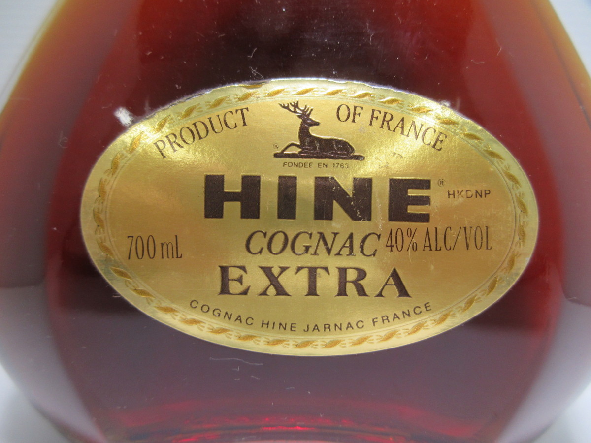 ハイン エクストラ HINE EXTRA 700ml 40% コニャックブランデー 未開栓