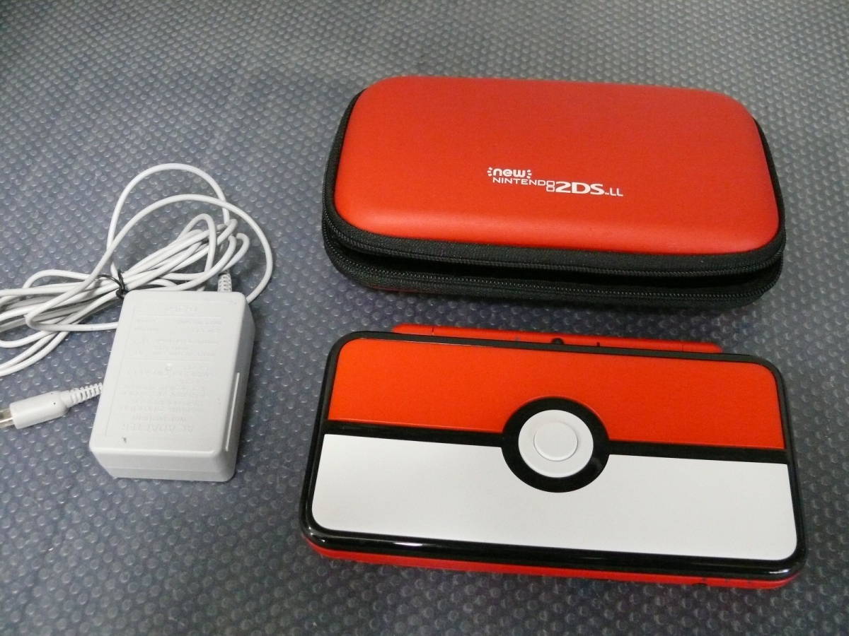 Newニンテンドー2DS LL 本体 ポケモン モンスターボールエディション  