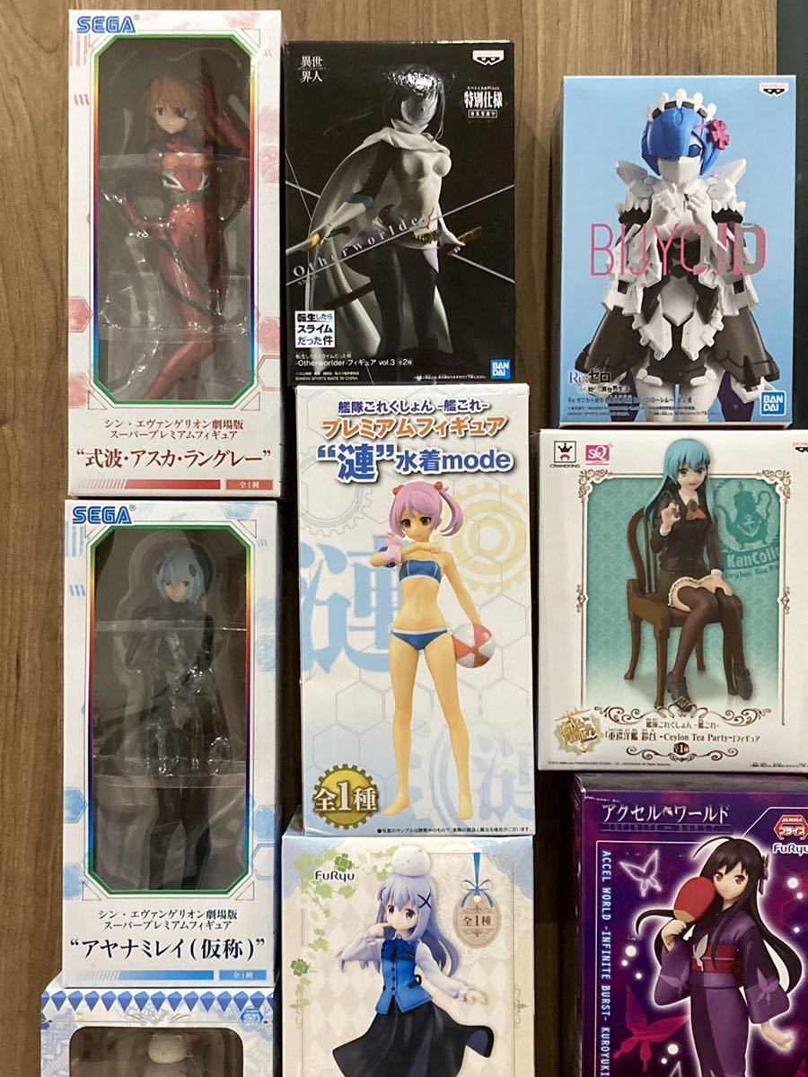 未開封品22体 初音ミク 転スラ シズ SAO エヴァ アスカ リゼロ レム