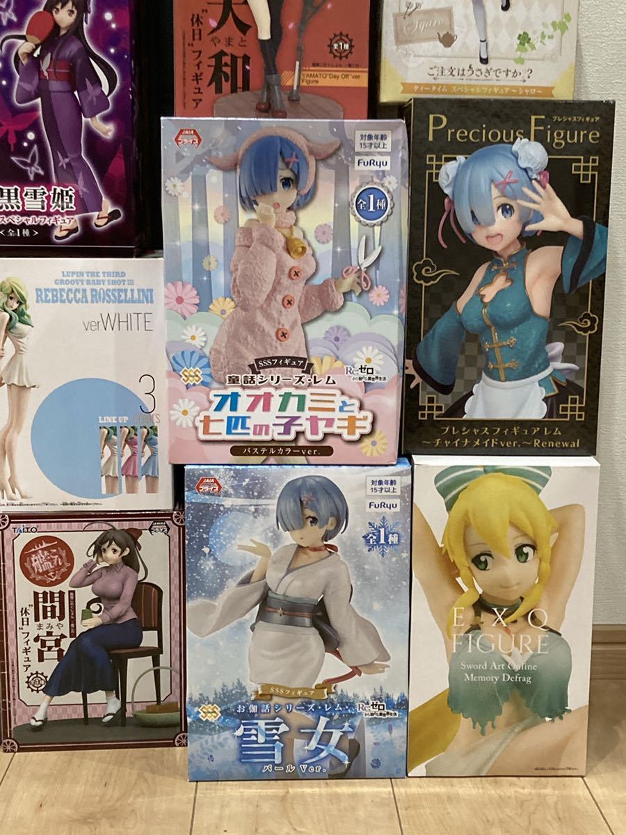 初音ミク ワンピース ヒロアカ 転スラ フィギュア 22点 リゼロ 初音ミク ワンピース ヒロアカ 転スラ フィギュア 22点 リゼロ 初音