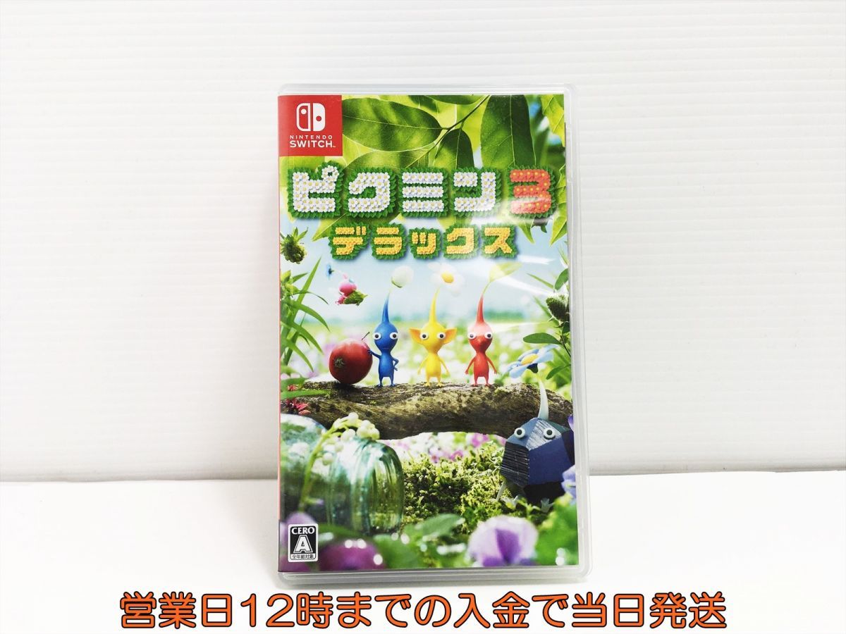 Switch ピクミン3 デラックス ゲームソフト 状態良好 1A0216-430sy/F8