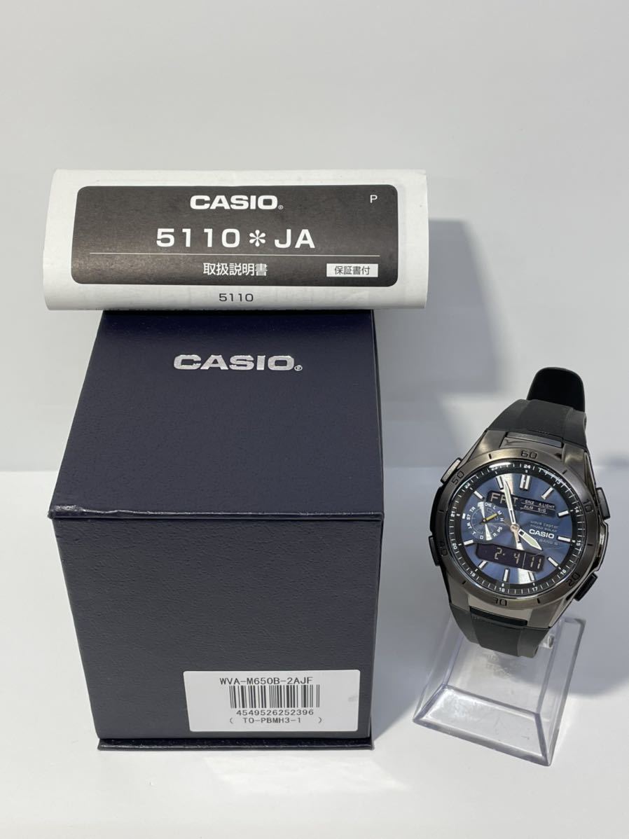 0 CASIO WVA-M650 - カシオ Casio Atomic メルカリ | men for watch