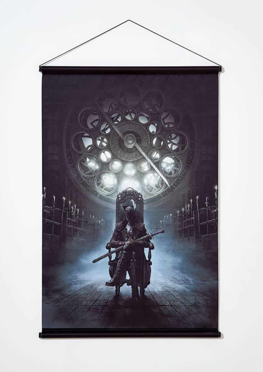 【未使用】Bloodborne 時計塔のマリア タペストリー 今時計塔のマリア B2タペストリー 「Bloodborne -ブラッドボーン-」に