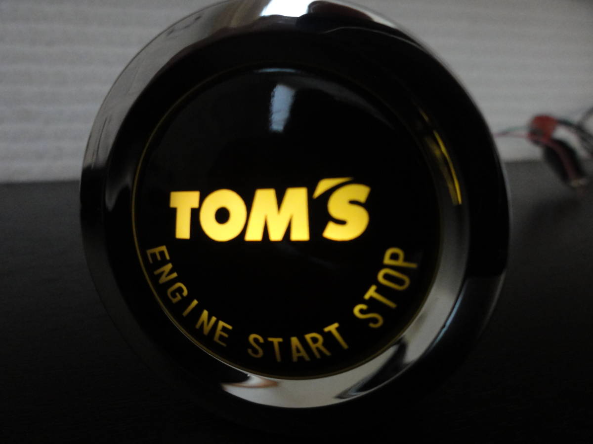 TOM'S トムス☆トヨタ純正!! 8ピン エンジンプッシュスタートスイッチ