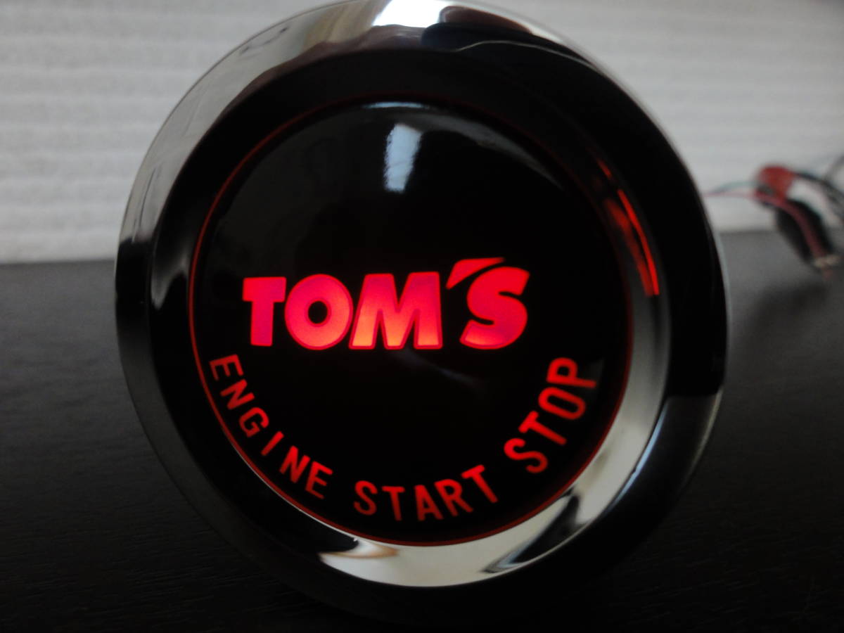 TOM'S トムス☆トヨタ純正!! 8ピン エンジンプッシュスタートスイッチ