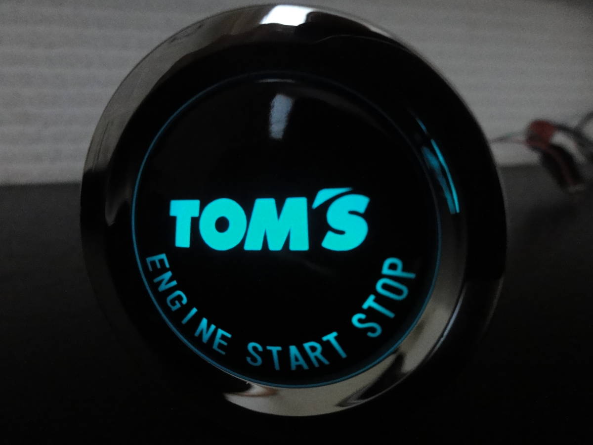 TOM'S トムス☆トヨタ純正!! 8ピン エンジンプッシュスタートスイッチ