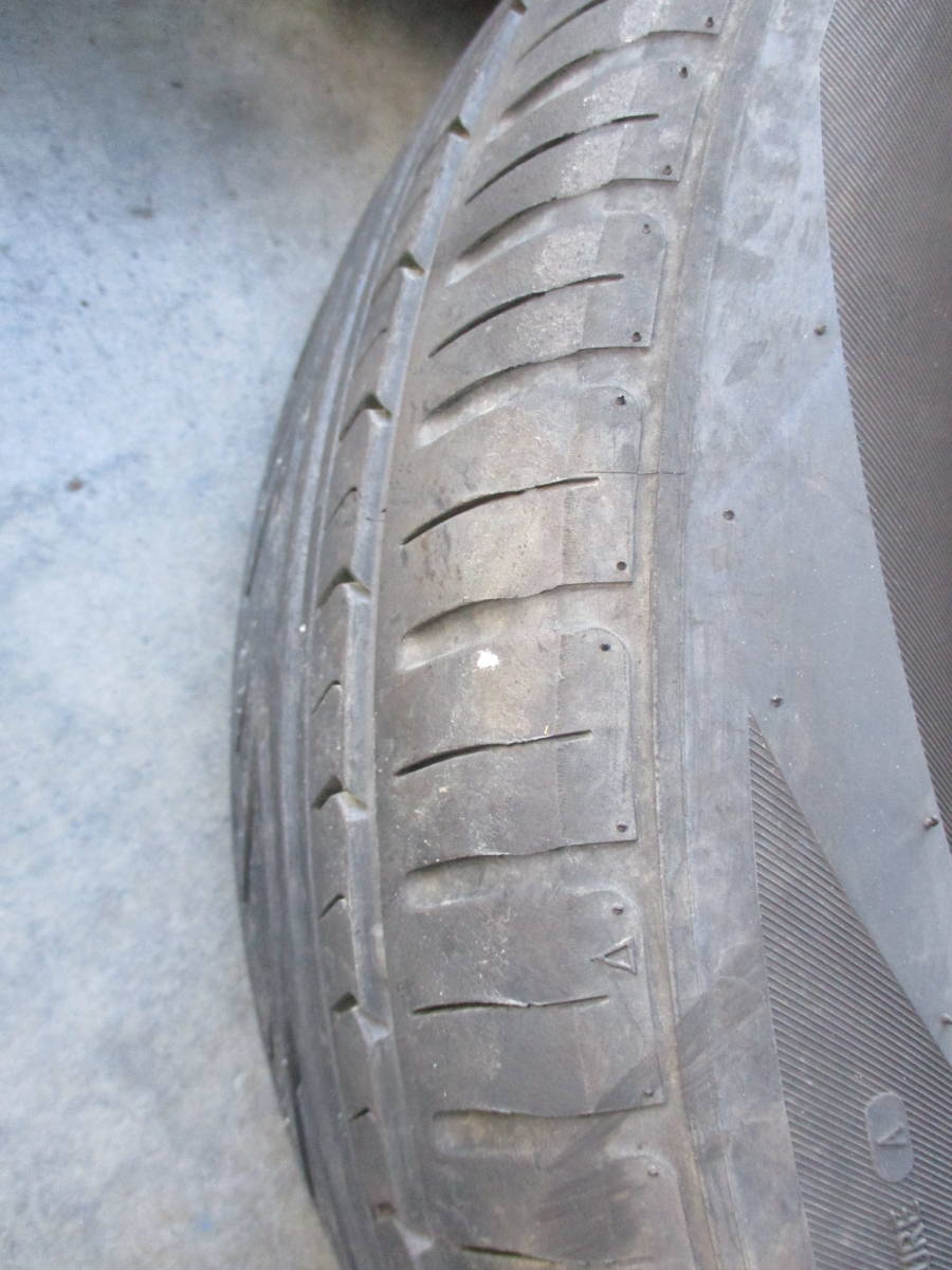 スチールホイール付き夏タイヤ 中古4本 205/65R15 5穴 PCD114.3 15×6J 