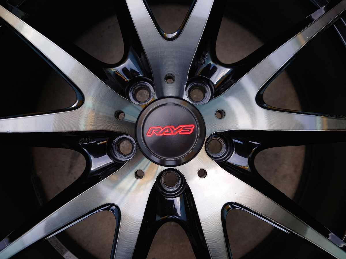 86 BRZ プリウス 美品 限定 鍛造 RAYS ボルクレーシング G25 KK D-BK 