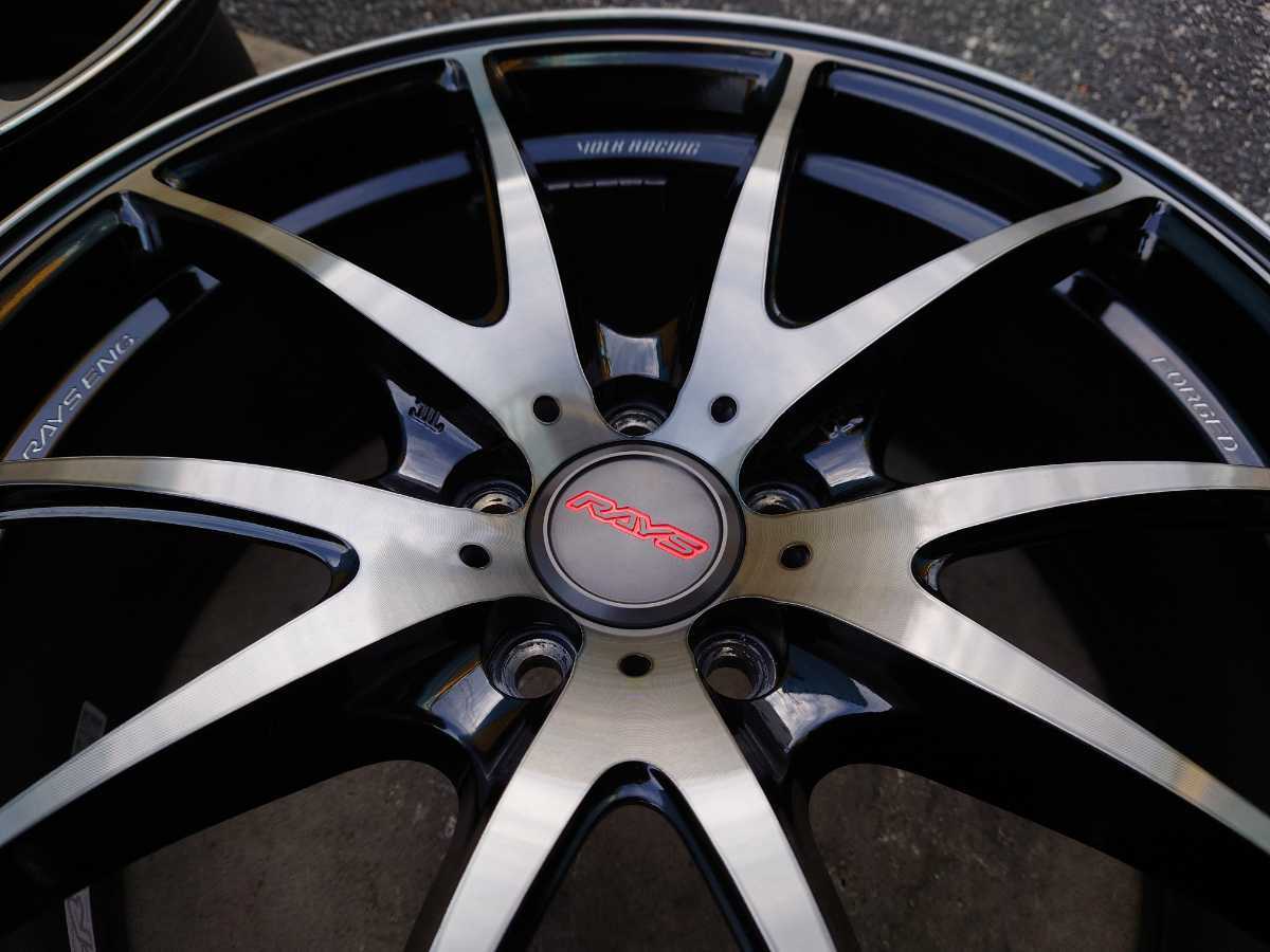 86 BRZ プリウス 美品 限定 鍛造 RAYS ボルクレーシング G25 KK D-BK 