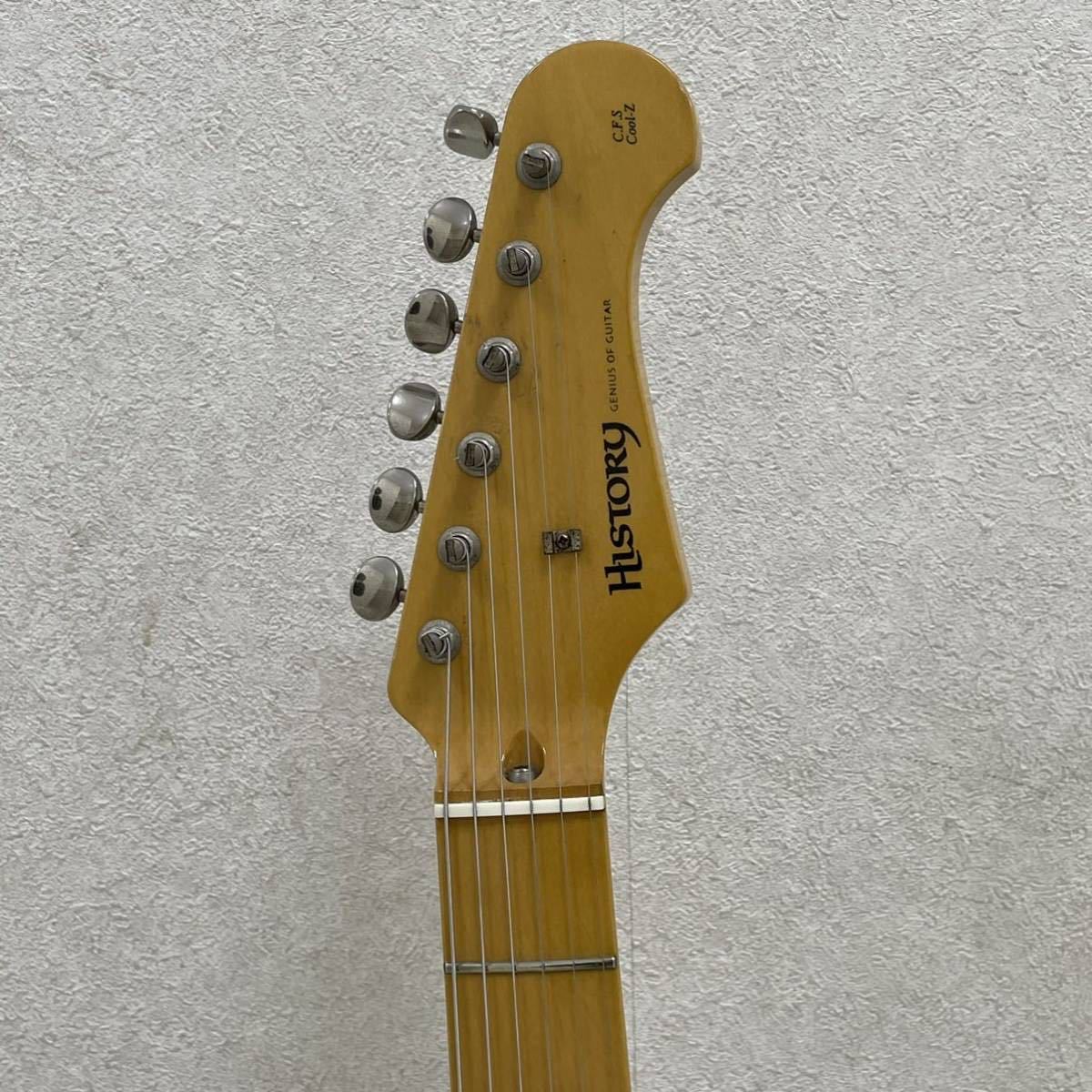 島村楽器 History ヒストリー C.F.S Cool-Z エレキギター z1m-cfs 国産
