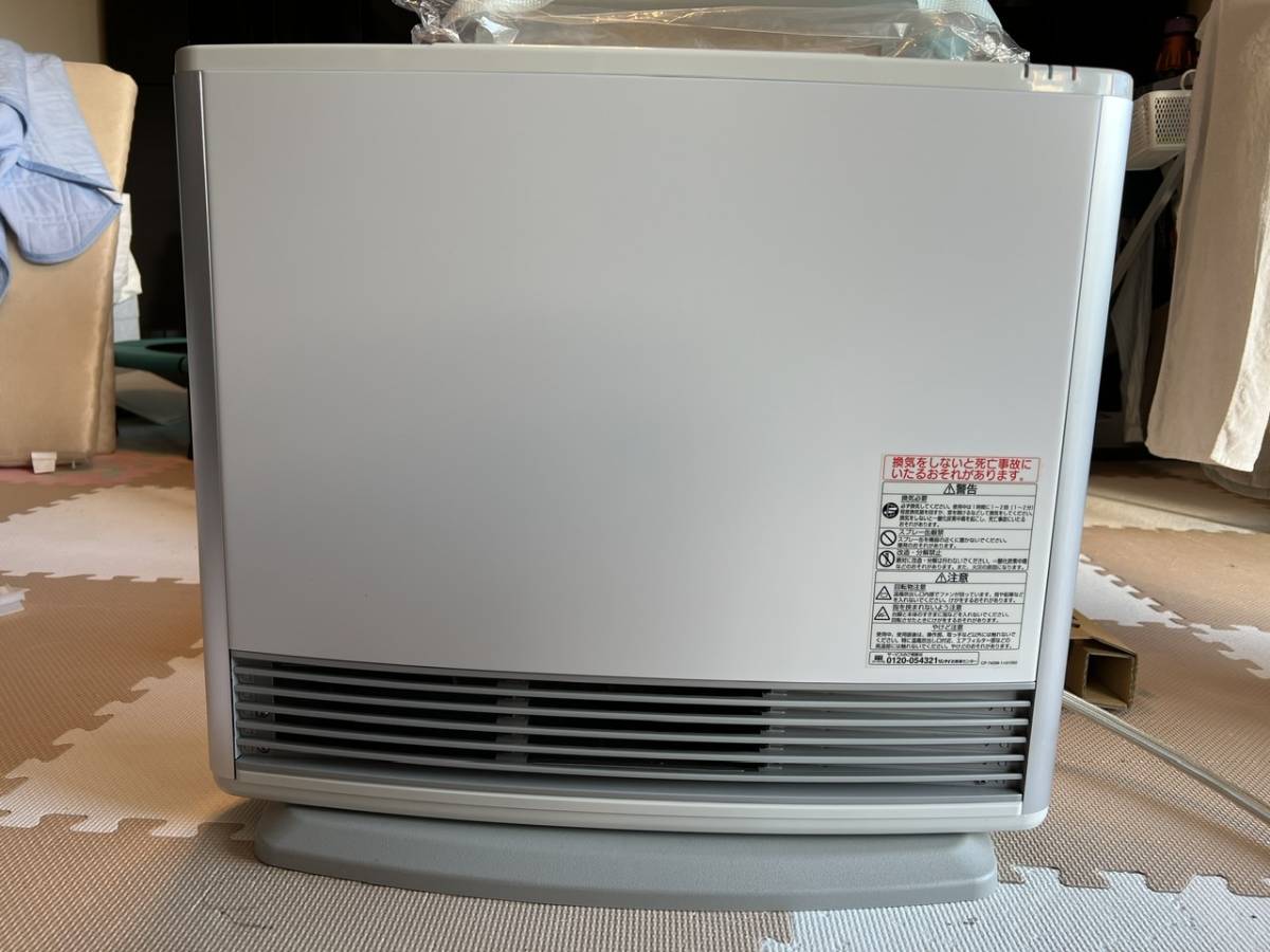 ☆中古美品：リンナイ Rinnai都市ガス用ガスファンヒーター