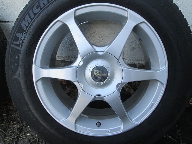 Ranvic 16インチアルミホイール 16×7JJ 10穴 マルチ タイヤ 215 