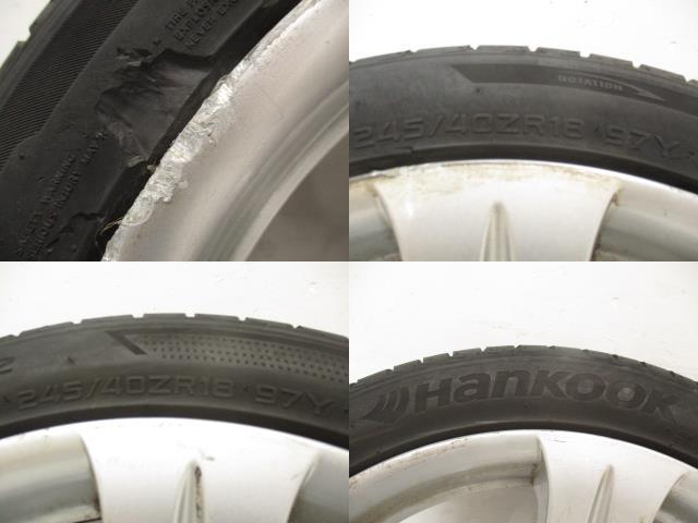 やま出品 ベンツ W219 DBA - 219 356 CLS 350 純正 アルミ ホイール 245/40R18 4