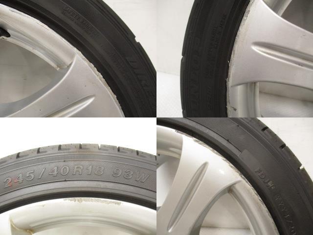 ベンツ W219 DBA - 219 356 CLS 350 純正 アルミ ホイール 245/40R18 4