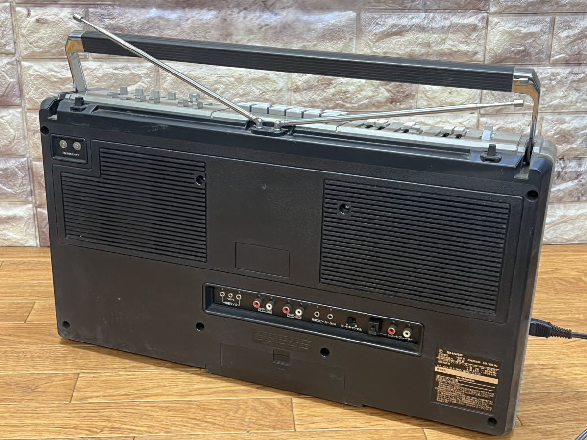 シャープ S H A R P the SEARCHER-XL FM/AM ラジオ付ステレオテープ