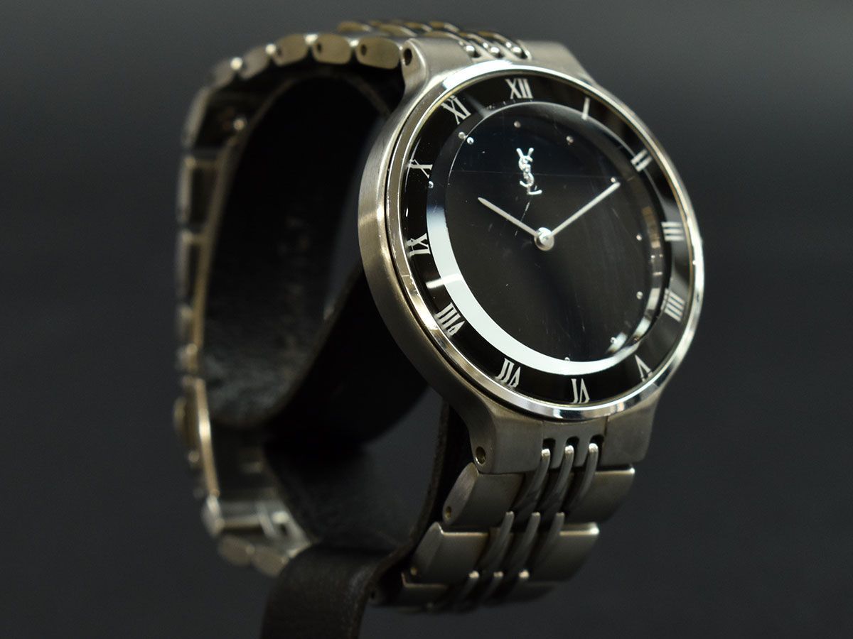 イヴサンローラン 5421-H10058Y 腕時計 ウォッチ クォーツ 黒文字盤 Yves Saint Laurent（イヴ・サンローラン） YVES SAINT LAURENT 5421