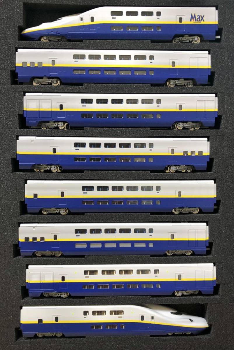 加工済みTOMIX E4系 旧塗装 8両セット 加工済みTOMIX E4系 旧