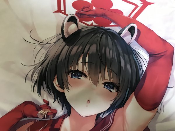 正規品 ライクトロン ブルーアーカイブ】抱き枕カバー ツバキ  