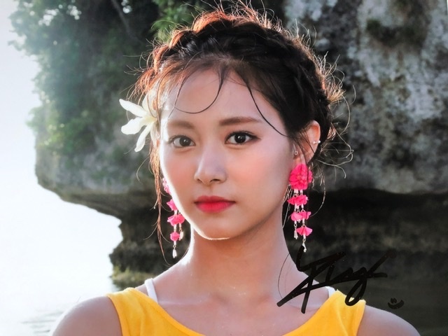TWICE ツウィ ☆直筆サイン写真(アジアンポップス)｜売買された