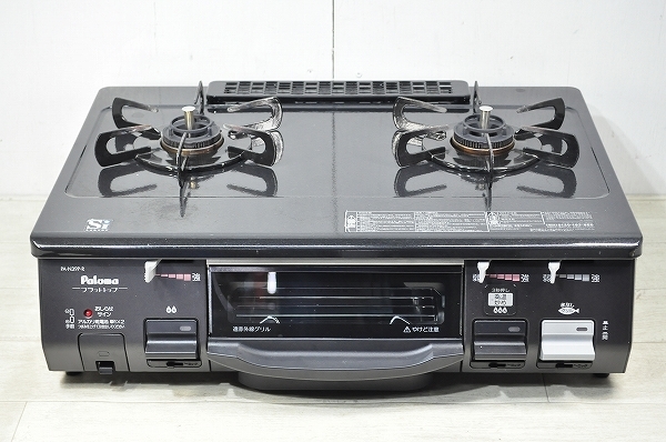 中古Ｇ12■2017年製 Paloma（パロマ）　水なし片面焼きグリル・ＬＰ（プロパン）ガステーブル・右強火　PA-N39P-R　ガスコンロ Paloma ガスコンロ グリル未使用美品 コンパクト テーブルコンロ Paloma（ガスレンジ）のフリマアイテム一覧
