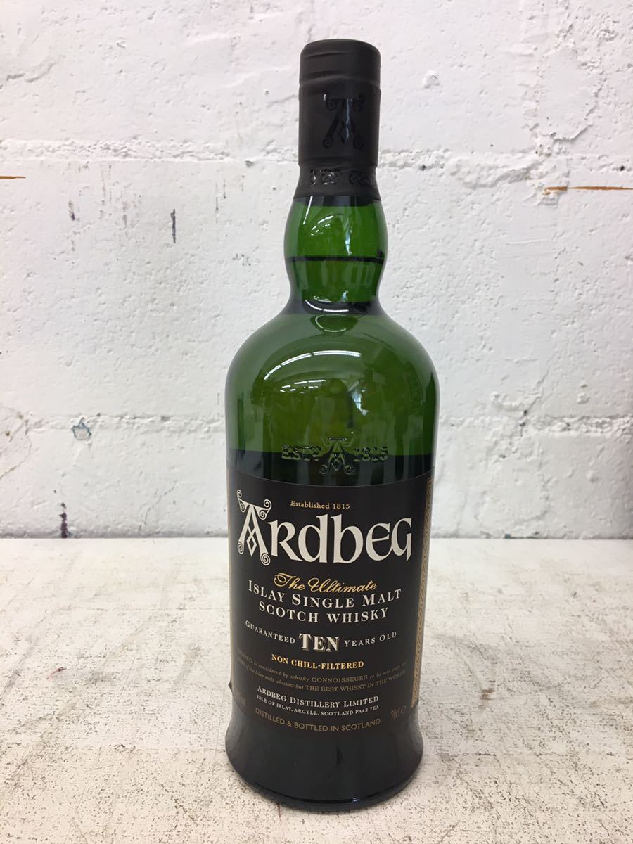 m0207-04☆未開封 ARdbeg アードベッグ10年 ウィスキー （モルト 