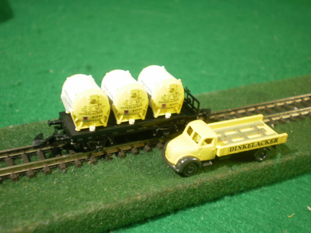 キャラクターグッズまとめ売り メルクリン Zゲージ 82505 2002 (November) Freight 4-Car Set NMBS