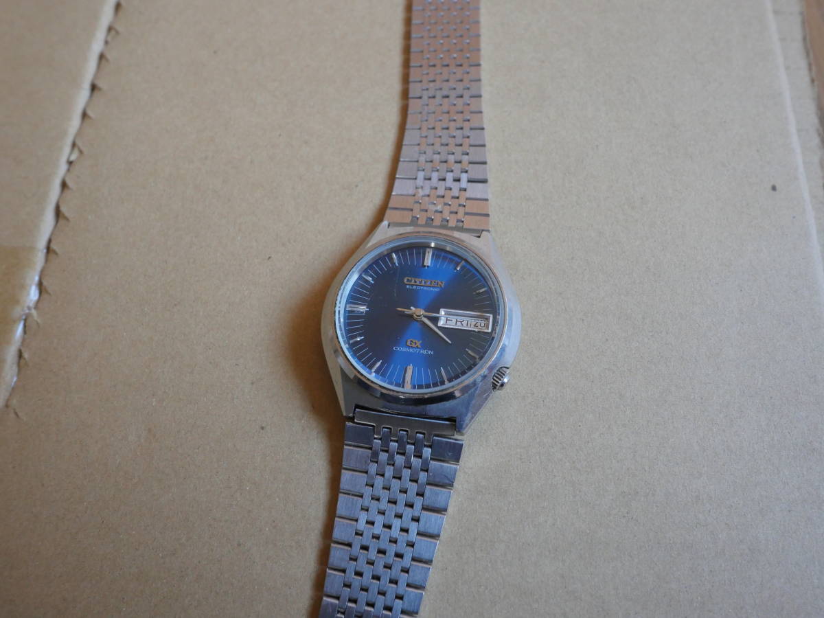 GX COSMOTRON – CITIZEN Cosmotron Yahoo!オークション Watch Vintage 