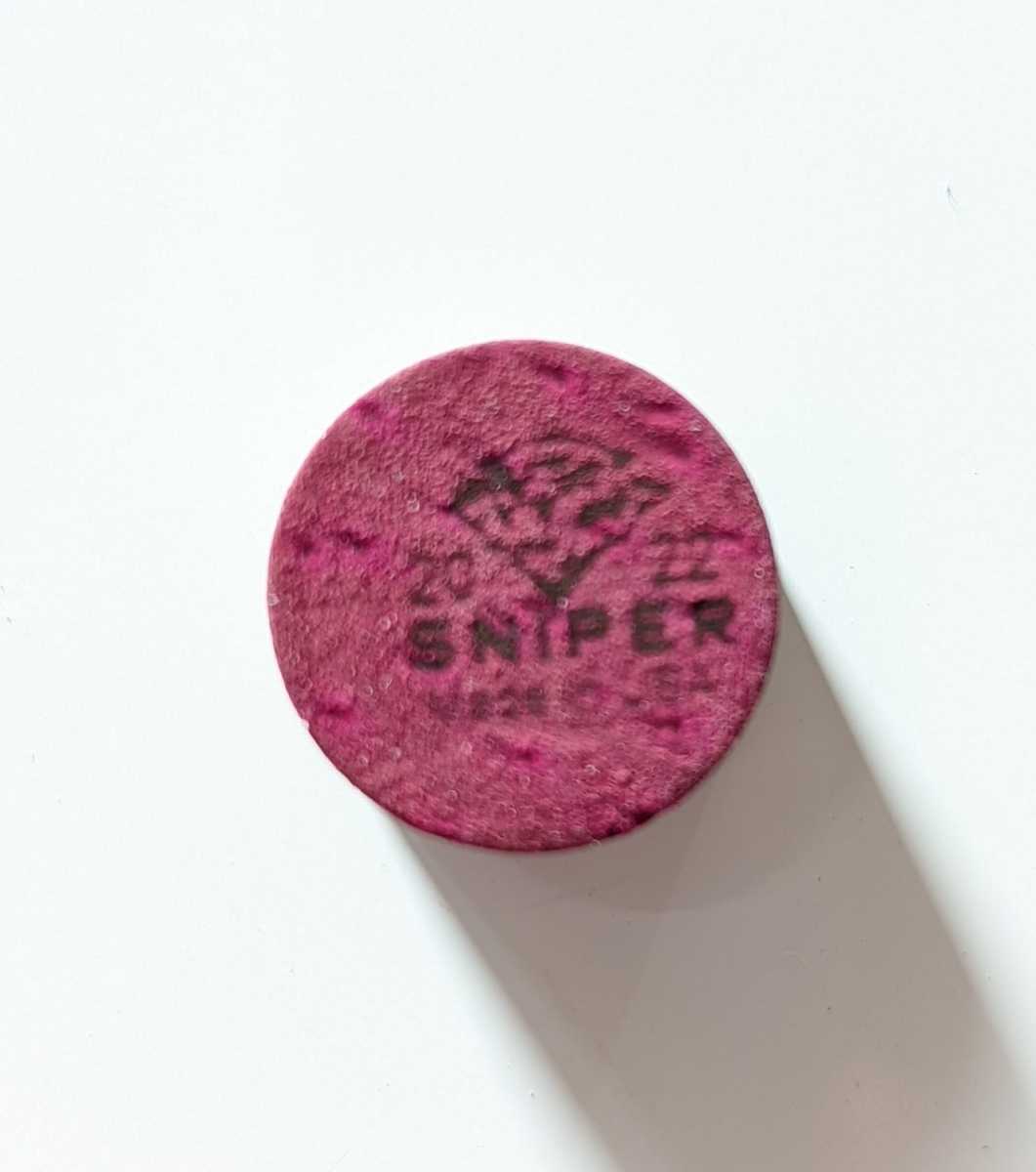 タップ スナイパー タイガー - ビリヤード メール便可 通販 Sniper 1個 Tiger メール便可タイガー ラミネートプールビリヤードキューチップ SNIPER｜ビリヤード mm 0 日本玉台オンラインショップ
