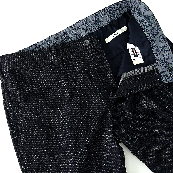 新品 秋冬 ABBOUD カーディガン Sz.L 7万 新品 2.3万 ジョセフアブード 秋冬 ツィーディー ジャージー パンツ 31(M) 紺 【P25648】 JOSEPH ABBOUD メンズ スラックス ストレッチ