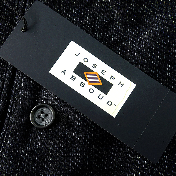 新品 秋冬 ABBOUD カーディガン Sz.L 7万 新品 2.3万 ジョセフアブード 秋冬 ツィーディー ジャージー パンツ 31(M) 紺 【P25648】 JOSEPH ABBOUD メンズ スラックス ストレッチ