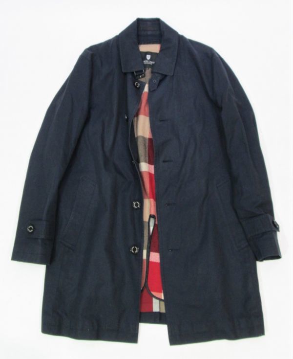 国内正規 BLACK LABEL CRESTBRIDGE チェックライナー付き ステンカラー